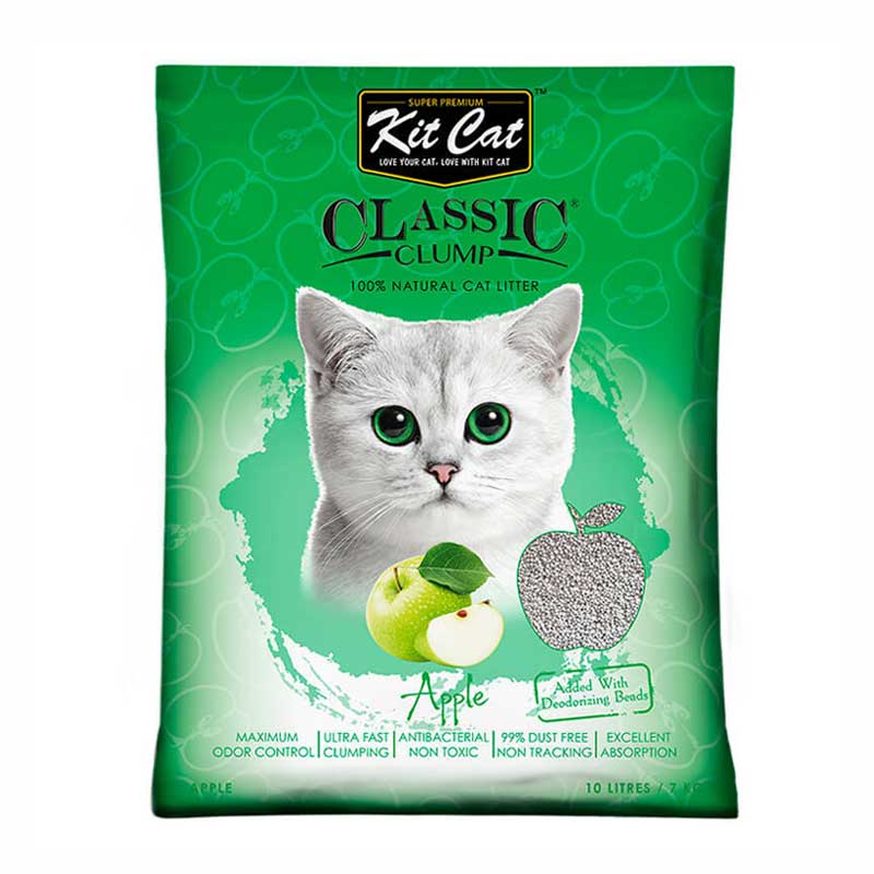Kit Cat Arena Sanitaria Manzana - 7 Kg