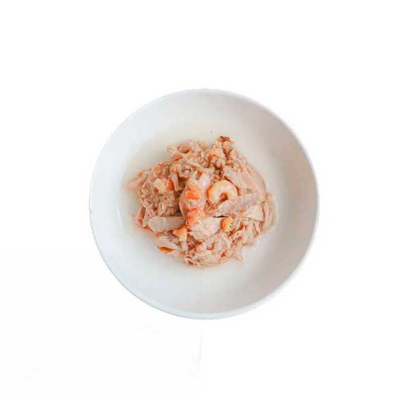 Kit Cat Lata Deboned Toppers Atún y Camarón 80 g