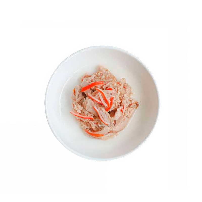 Kit Cat Lata Deboned Toppers Atún y Cangrejo 80 g