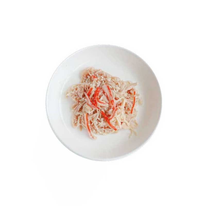 Kit Cat Lata Deboned Toppers Pollo y Crabstick 80 g