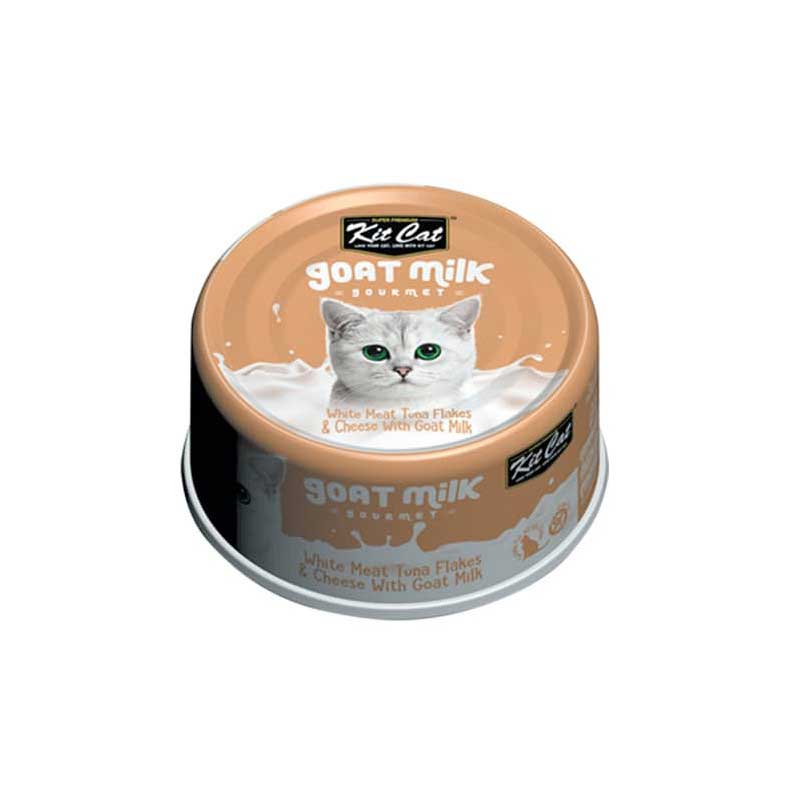 Kit Cat Lata Goat Milk Gourmet Atún y Queso 70 g