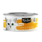 Kit Cat Lata Gravy Atún y Pollo 70 g
