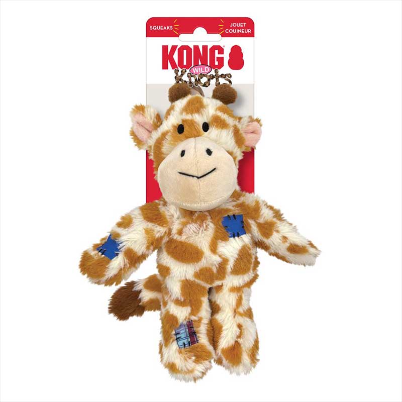 Peluche KONG Wild Knots Giraffe - M/L
