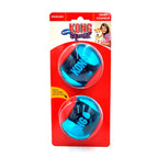 Kong Squeezz Pelota Acción Roja/Azul - 2 Pelotas L