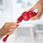Kong Brush Cepillo de Limpieza color rojo con cerdas flexibles de silicona y mango ergonómico para juguetes KONG.
