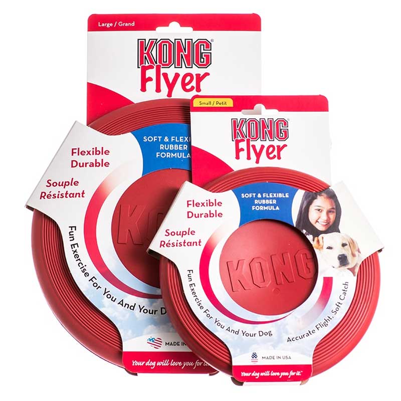 KONG "Flyer" Frisbee para Perros