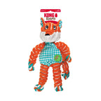 Peluche "Floppy Knots" Zorro Kong con cuerpo estampado y extremidades de cuerda anudada, ideal para morder y jugar.
