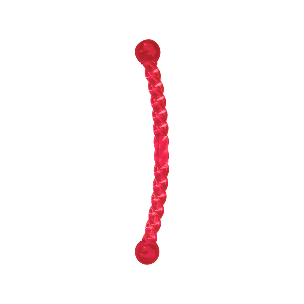 KONG Safestix Juguete color rojo, palo flexible y resistente para perros, ideal para lanzar, buscar y juegos al aire libre.