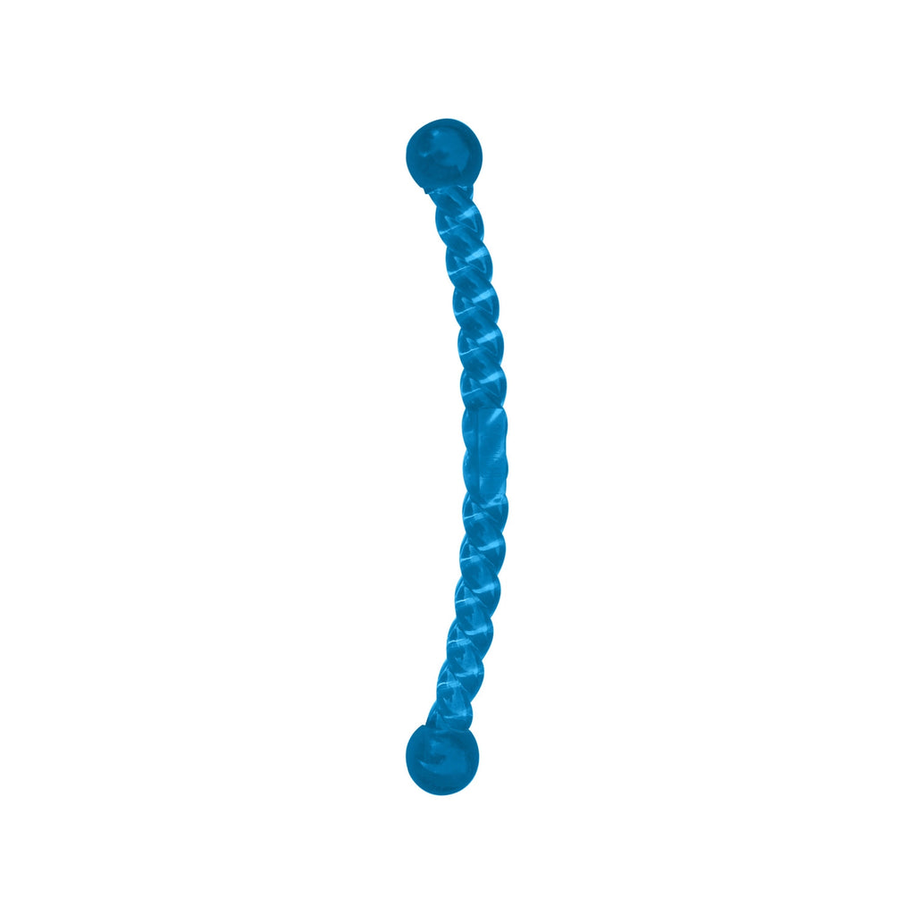KONG Safestix Juguete color esmeralda, palo flexible y resistente para perros, ideal para lanzar, buscar y juegos al aire libre.