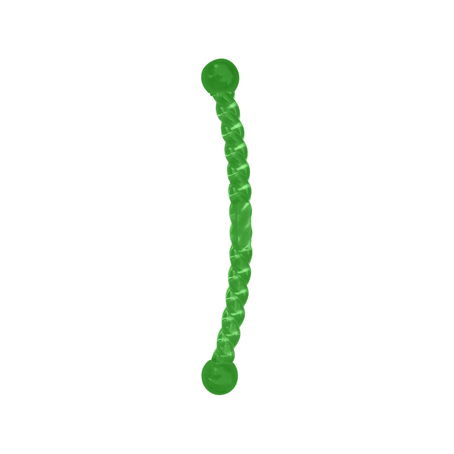 KONG Safestix Juguete color verde, palo flexible y resistente para perros, ideal para lanzar, buscar y juegos al aire libre.