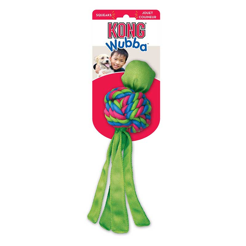 Juguete KONG Wubba Weaves - L