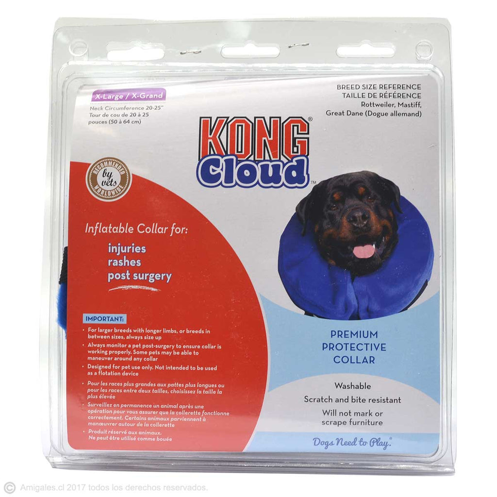 Collar Isabelino Inflable Kong Cloud 