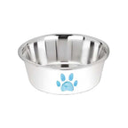 Kumar Plato Blanco con Patita Azul para Perros - 1600 ml