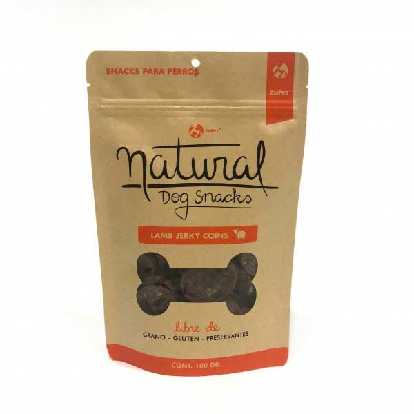 Snack Natural Jerky Coins de Cordero