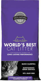 Arena Sanitaria Natural World's Best Cat Litter Multicat Lavanda