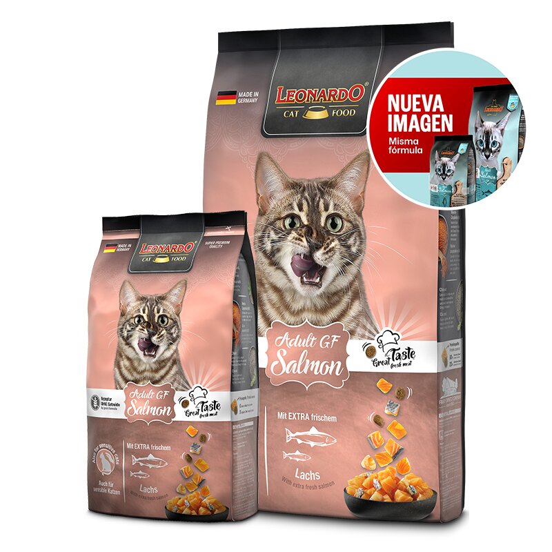 Leonardo Gato Adulto Salmon GF  - 1,8 Kg