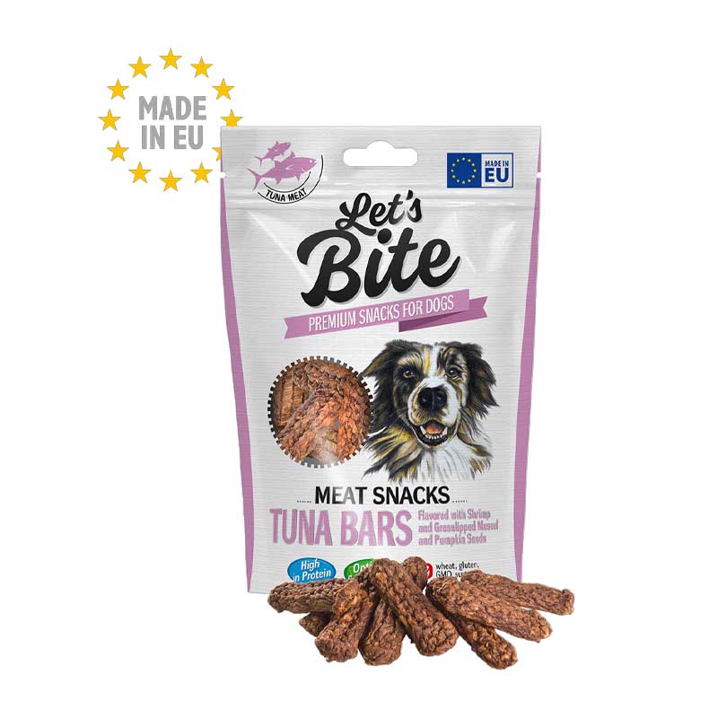 Let's Bite Meat Barritas de Atún para Perros 80 g
