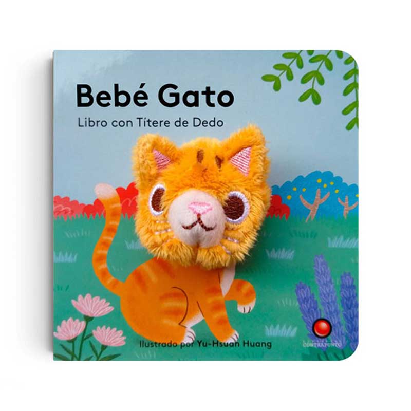 Libro Con Títere De Dedo Bebé Gato