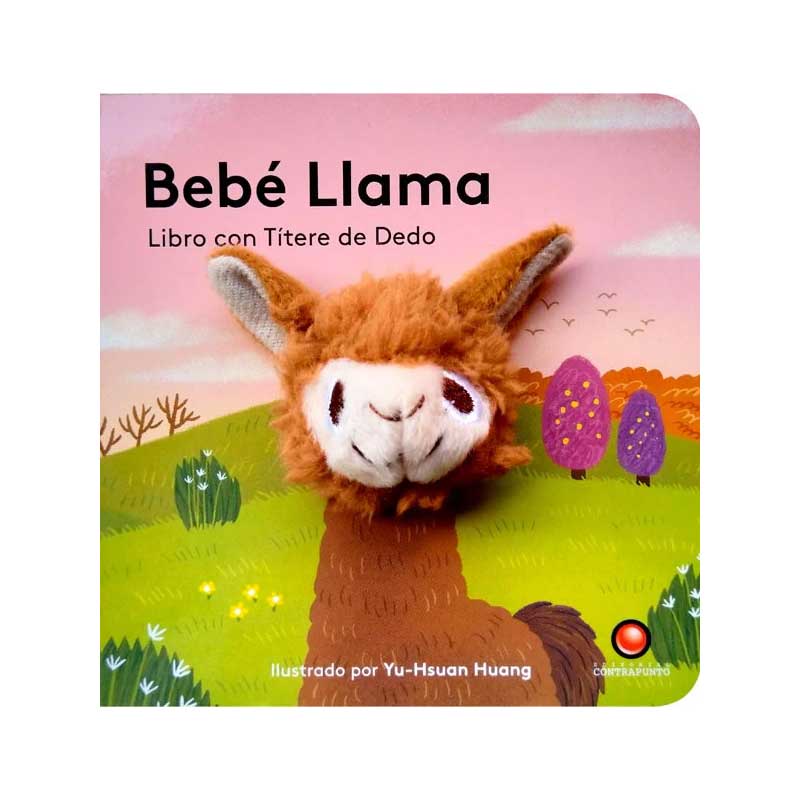 Libro Con Títere De Dedo Bebé Llama