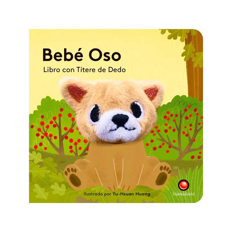Libro Con Títere De Dedo Bebé Oso
