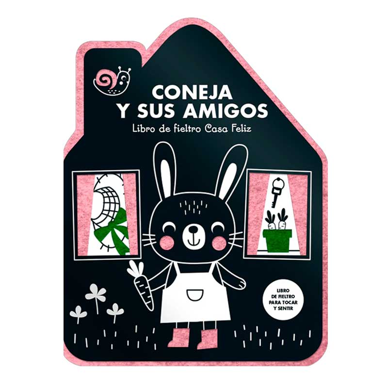 Libro De Fieltro Casa Feliz Coneja Y Sus Amigos