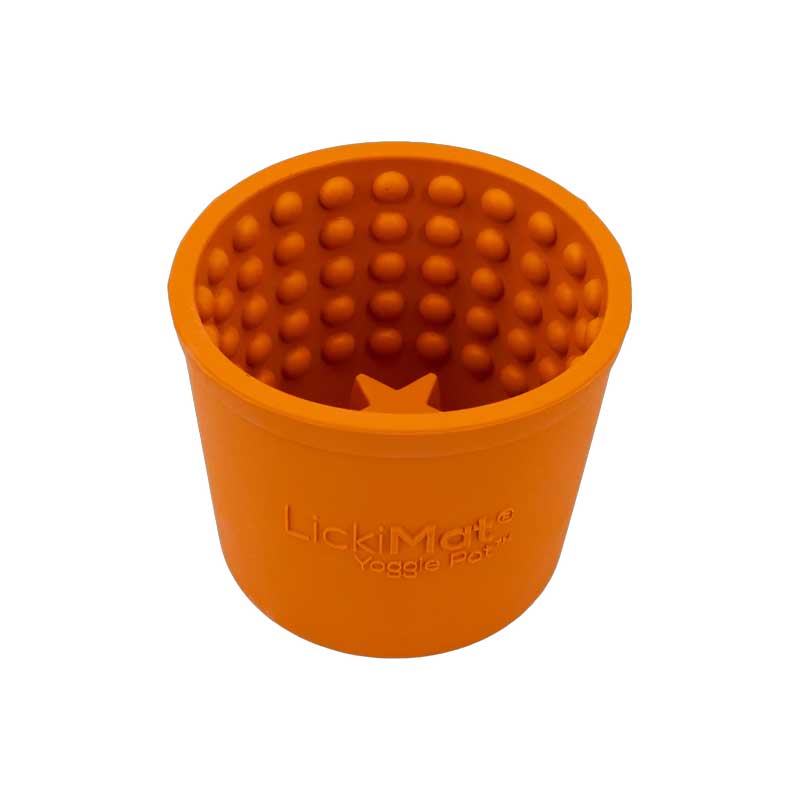 LickiMat Yoggie Pot para Perros - Turquesa