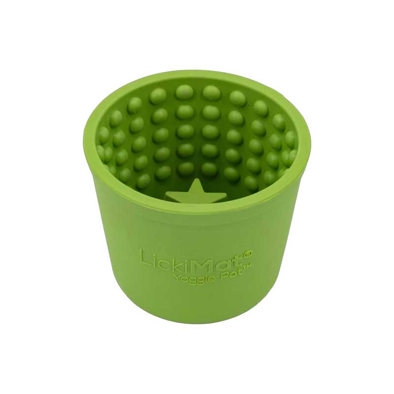 LickiMat Yoggie Pot para Perros - Naranjo