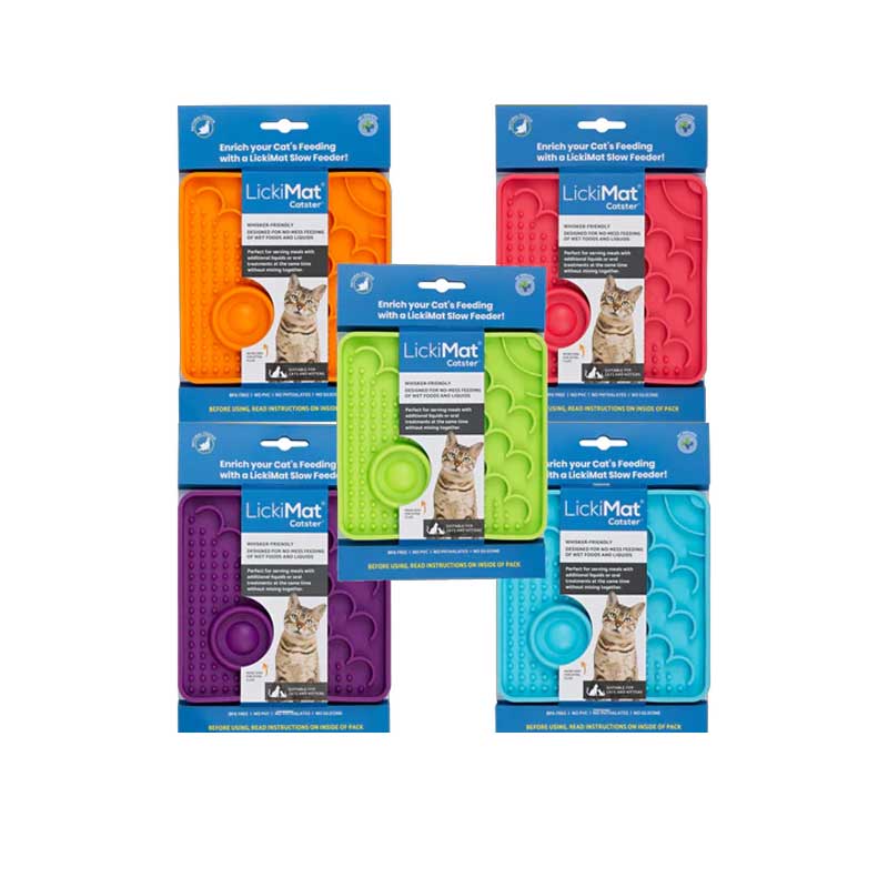LickiMat Catster para Gatos - Verde