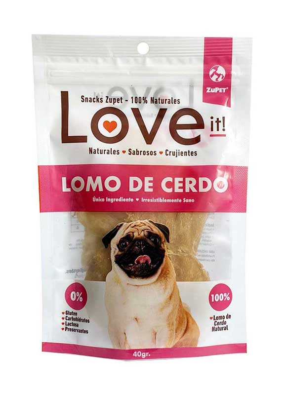 Snack Love it! para Perros "Lomo de Cerdo"