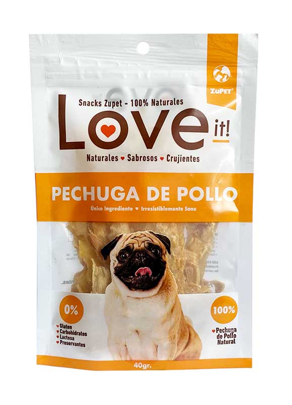 Snack Love it! para Perros Pechuga de Pollo