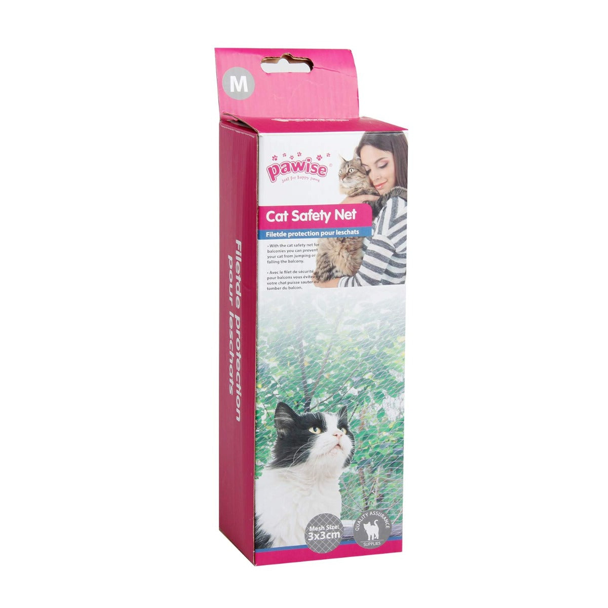 Malla de Seguridad Pawise para Gatos - XS: 2 x 1,5 metros