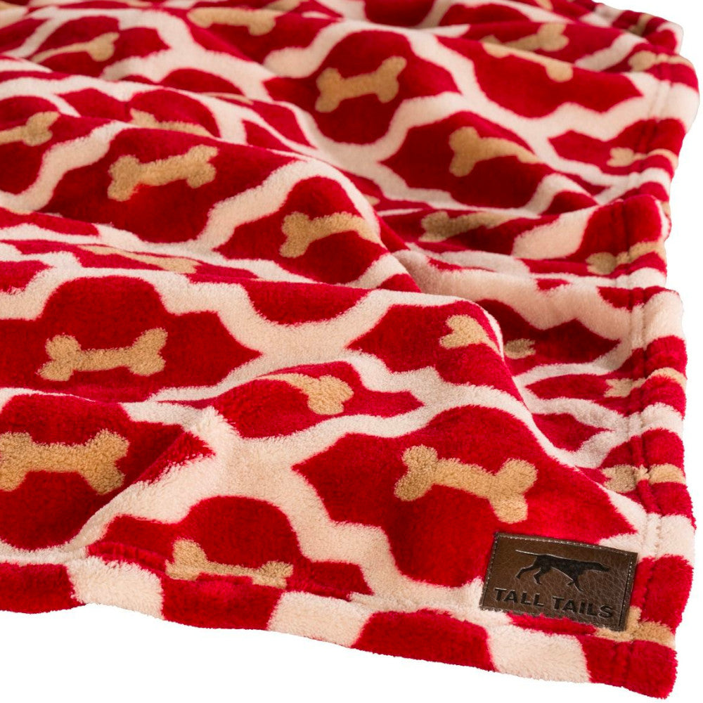 Manta para Mascotas "Red Bone" Tall Tails 