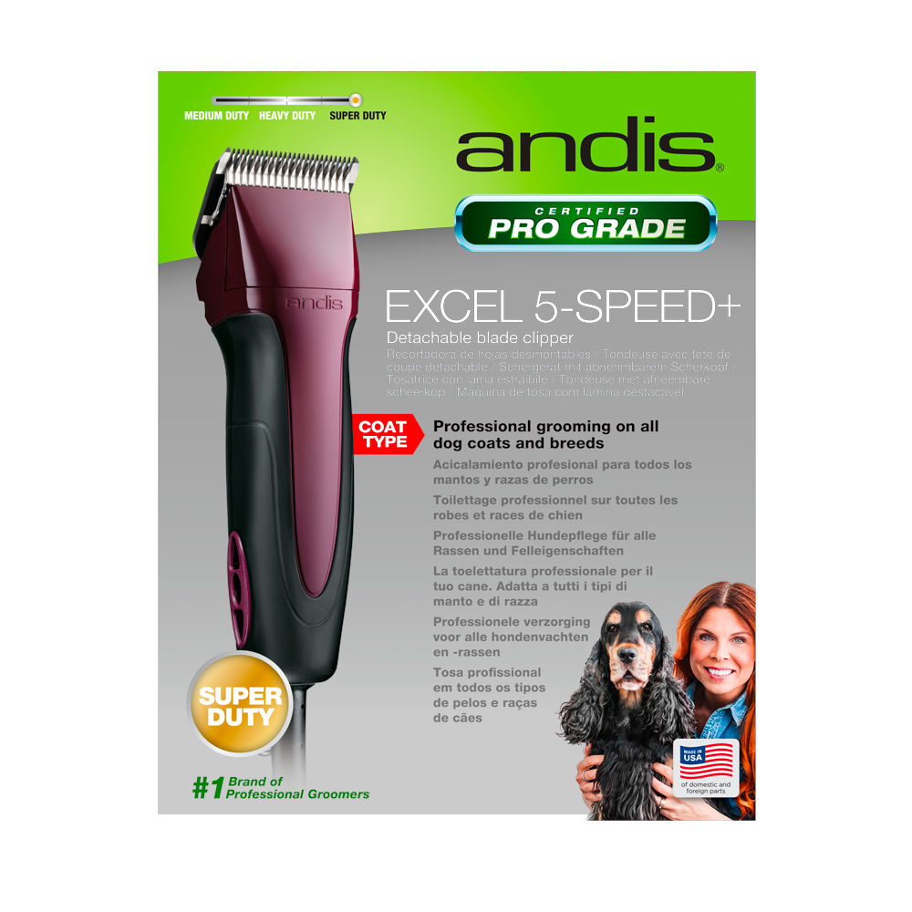 Máquina Cortadora de Pelo Excel 5 Velocidades