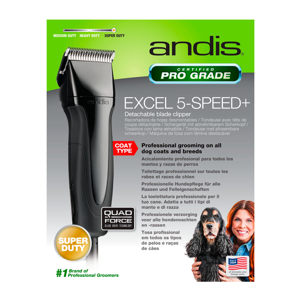 Máquina Cortadora de Pelo Excel 5 Velocidades