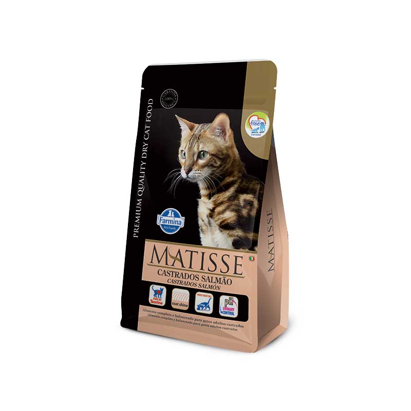 Matisse Salmón para Gatos Castrados