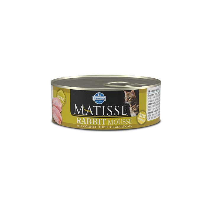 Matisse Lata Mousse de Conejo 85 g