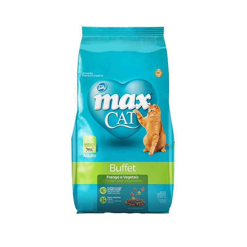 Max Buffet Pollo para Gatos - 8 Kg