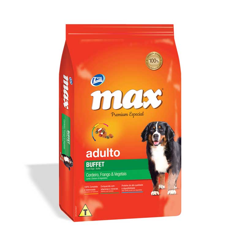 Max Buffet Pollo y Vegetales para Perros - 2 Kg