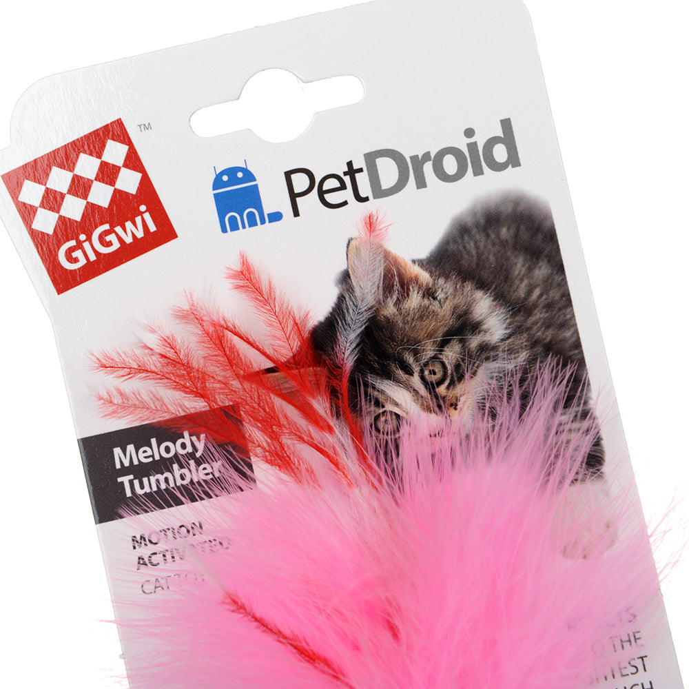 Juguete Interactivo "Wobble Feather" Pet Droid 