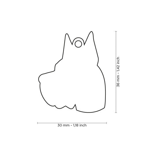 Placa Friends Perro "My Family" Gran Danés