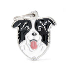Placa Friends Perro "My Family" Border Collie