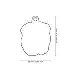 Placa Friends Perro "My Family" Shar pei