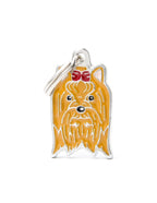 Placa Friends Perro "My Family" Yorkshire