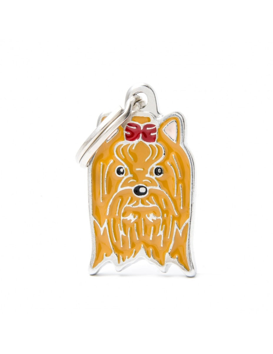 Placa Friends Perro "My Family" Yorkshire