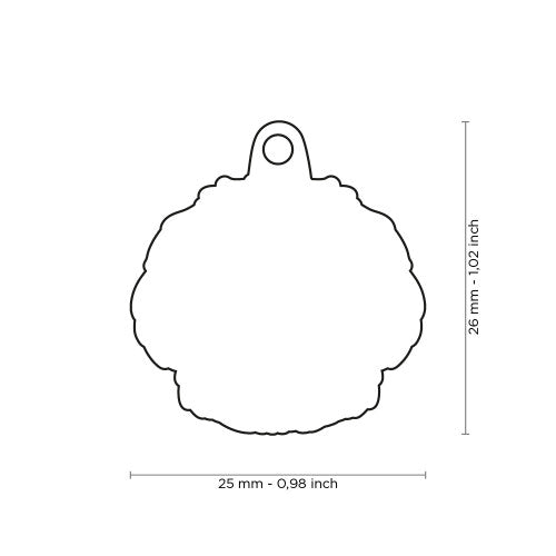 Placa Friends Perro "My Family" Bichón Bolónes