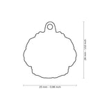 Placa Friends Perro "My Family" Bichón Bolónes