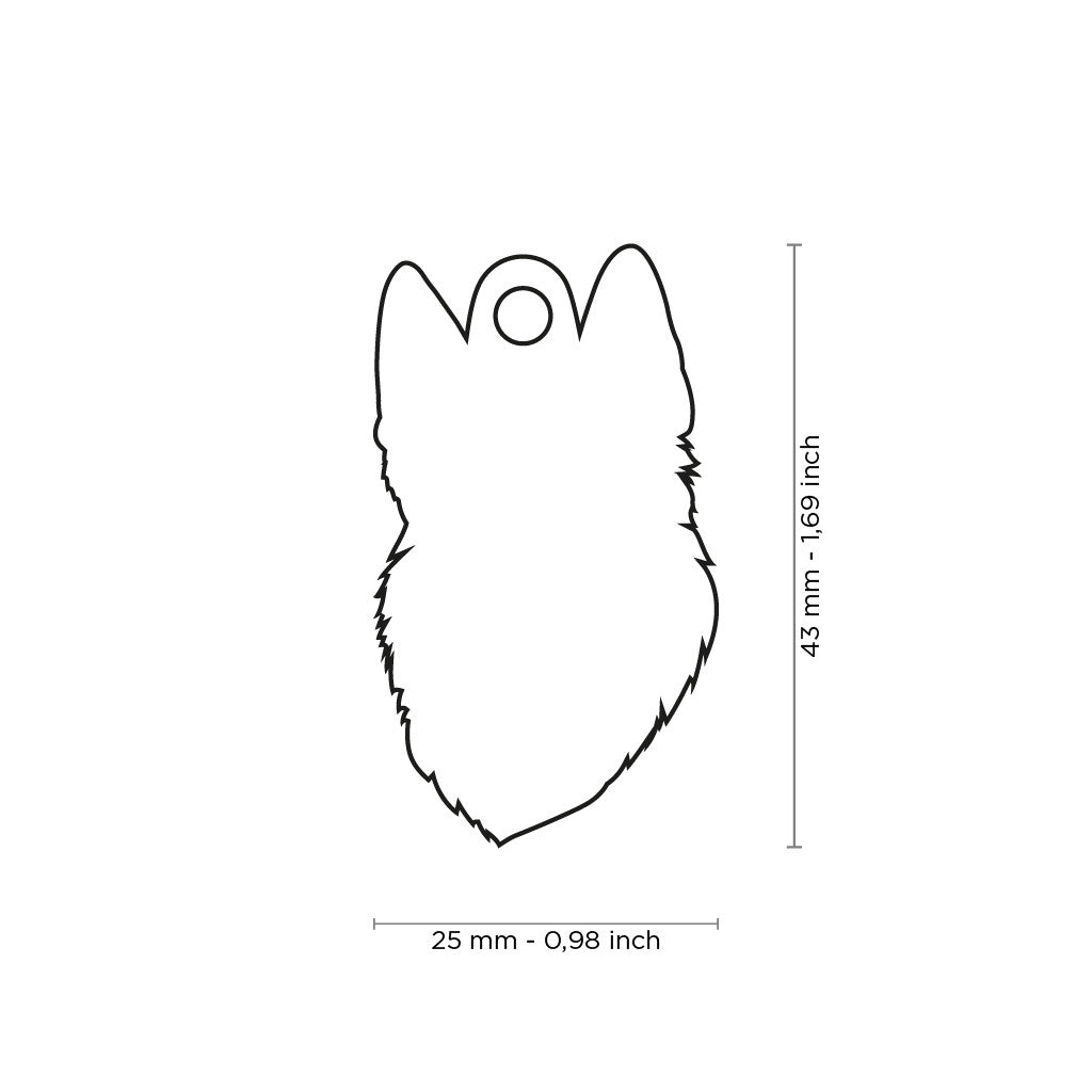 Placa Friends Perro "My Family" Pastor Alemán