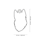 Placa Friends Perro "My Family" Pastor Alemán