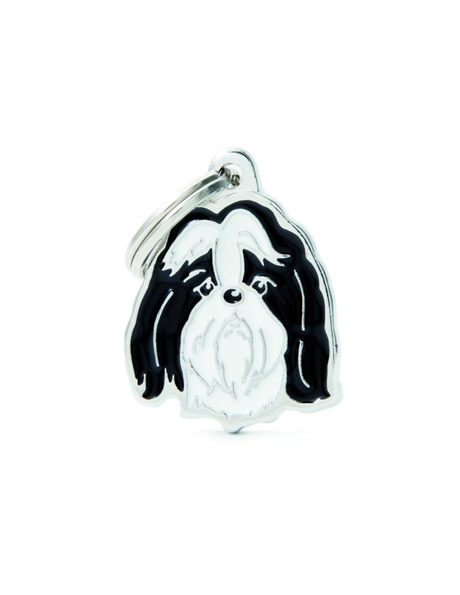 Placa Friends Perro "My Family" Shih Tzu