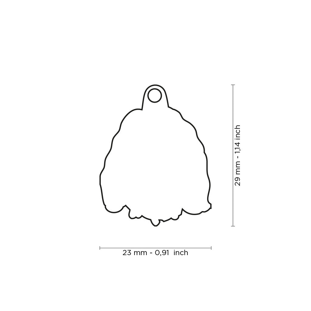 Placa Friends Perro "My Family" Shih Tzu